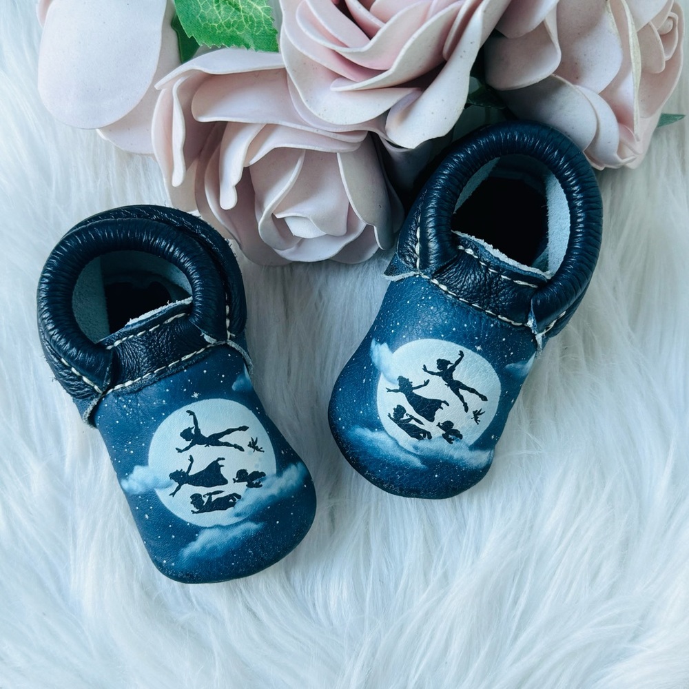 Freshly Picked X Disney Peter Pan Flight to Neverland City Moccasins